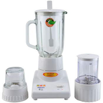 Miyako BL-102PL Blender + Wet & Dry Mill - Putih